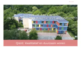 Qrent.nl(Kwalitatief en duurzaam wonen) Screenshot