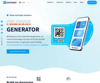 Qrgateway.com(QR Gateway) Screenshot