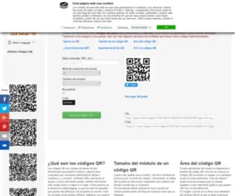 Qrgen.info(Códigos QR gratis) Screenshot