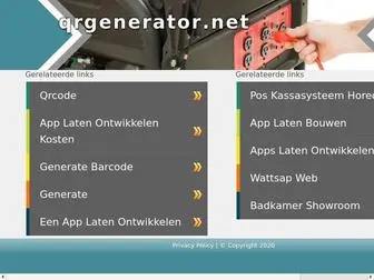 Qrgenerator.net(The domain) Screenshot