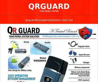 Qrguardtourpetrolsystem.com.my(QR-Patrol) Screenshot
