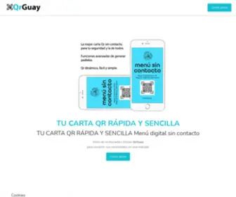 Qrguay.com(QR Guay Carta Digital Restaurantes) Screenshot