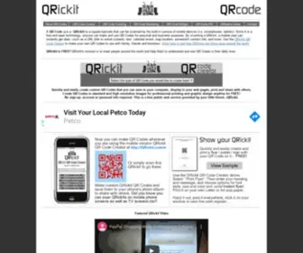 Qrickit.com(FREE QR Code Creator and API) Screenshot