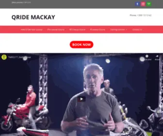 Qridemackay.com.au(QRide Mackay) Screenshot