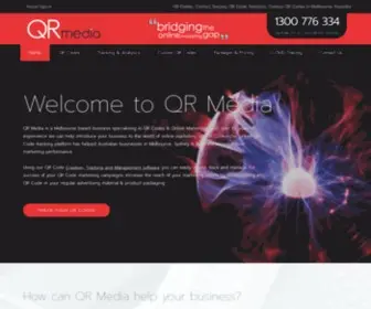 Qrmedia.com.au(QR Media) Screenshot