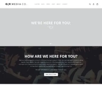 Qrmediaco.com(Q|R Media) Screenshot