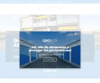 Qrobox.com.mx(Home) Screenshot