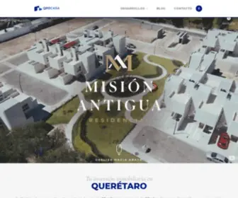 Qrocasa.com.mx(Casas en venta en Queretaro en las mejores zonas para vivir) Screenshot