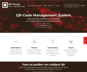 QRplanet.com(QR Code Generator) Screenshot