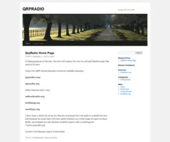 QRpradio.com(Doing a lot with a little) Screenshot