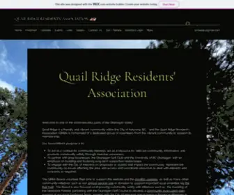 Qrra.org(Residents Association) Screenshot