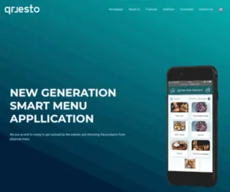 Qrresto.com(Service in the restaurant sector should be seen as a process) Screenshot