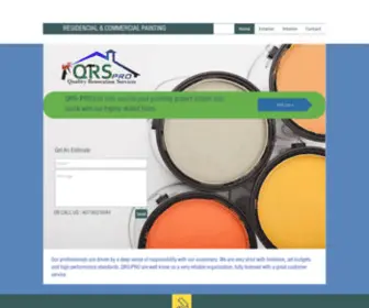 QRS-Pro.net(Home) Screenshot
