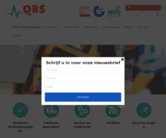 QRSHC.nl(QRS Healthcare Oss) Screenshot