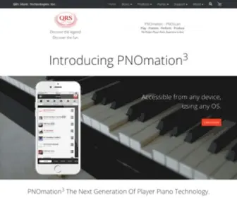 QRsmusic.com(QRS Music Technology Inc) Screenshot