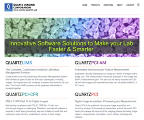 QRTZ.com(Digital Imaging Solutions) Screenshot