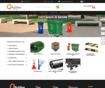 Qrubber.co.cr(Qrubber) Screenshot