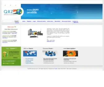 QRZ.co.in(QRZ India Amateur Ham Radio Callsign Database) Screenshot