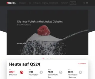 QS24.tv(Schweizer Gesundheitsfernsehen) Screenshot