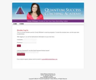 Qscaprogram.com(By Christy Whitman) Screenshot