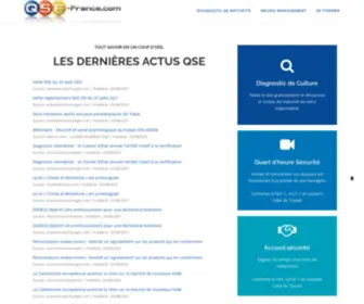 Qse-France.com(I l'actus QSE en un clin d'oeil) Screenshot