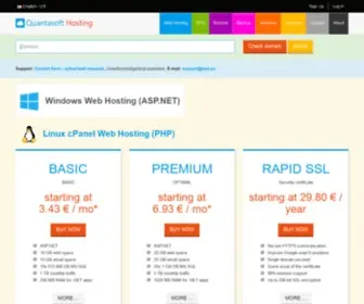 QSH.eu(ASP.NET & PHP Hosting) Screenshot