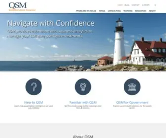 QSM.com(Software Project Estimation) Screenshot