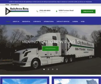 Qsmoving.com(Quality Services Moving) Screenshot