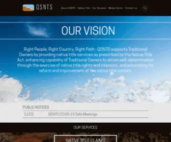 QSNTS.com.au(QSNTS) Screenshot