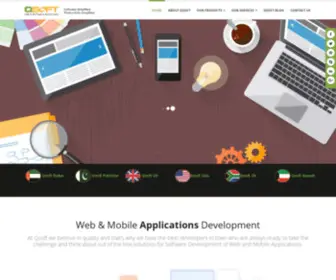 Qsoft.com.pk(Software House) Screenshot