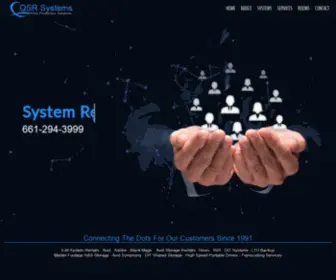 QSRSYstems.com(QSR Systems) Screenshot