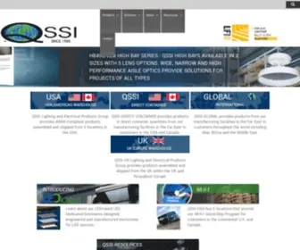 Qssi.com(Industrial Lighting and Electrical Products) Screenshot