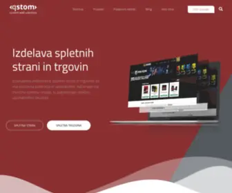 Qstom.si(Qstom) Screenshot