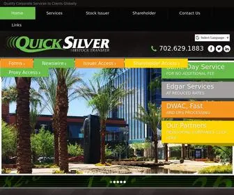 QStransfer.com(Quicksilver Stock Transfer) Screenshot