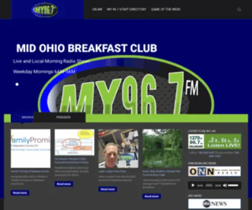 QT1270.com(Radio station in Marysville Ohio) Screenshot