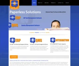 QT9Software.com(ERP, QMS and Service Software) Screenshot