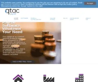 Qtac.co.uk(RTI Payroll Software) Screenshot