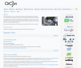 Qtcon.org(Qtcon) Screenshot