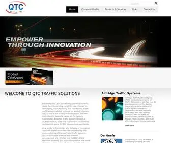 QTCTS.com.au(QTC Traffic Solutions) Screenshot