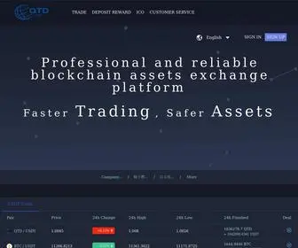 QTdcoin.com(QTD数字资产平台) Screenshot