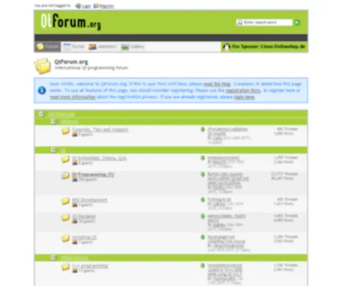 Qtforum.org(Qtforum) Screenshot