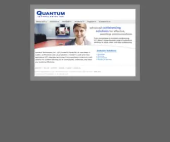 Qtiav.com(Quantum Technologies Inc) Screenshot