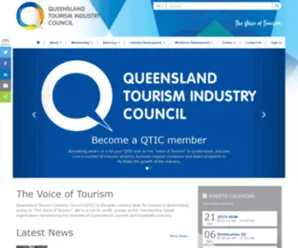 Qtic.com.au(Home ) Screenshot