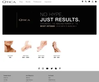 Qtica.com(Qtica Intense Hand) Screenshot