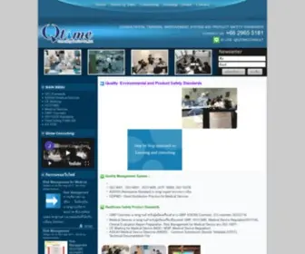 Qtimeconsult.com(บริษัท) Screenshot