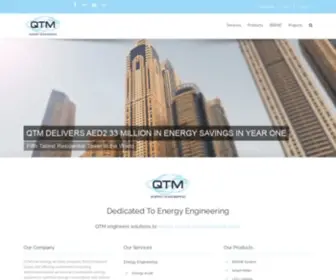 Qtmesco.com(Energy Efficiency & Renewable Energy) Screenshot