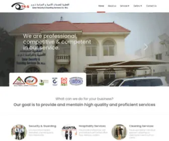 QTR-S.com(Qatar Security & Guarding Services Co) Screenshot