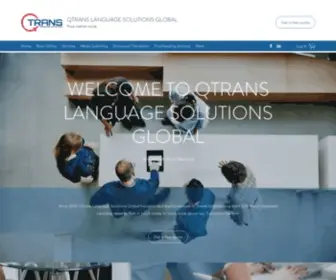 Qtrans.net(Translation service) Screenshot