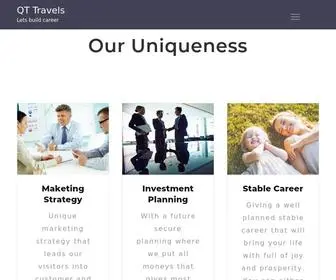 QTtravels.com(Lets build career) Screenshot