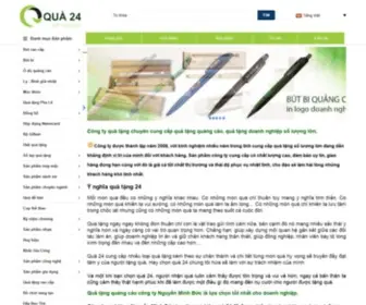 Qua24.net(Công ty quà tặng) Screenshot